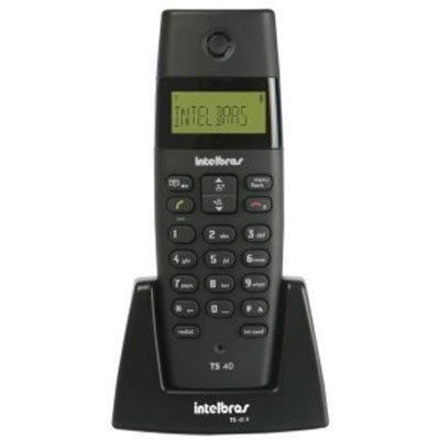 Telefone sem Fio - TS 40 ID Preto - Intelbrás